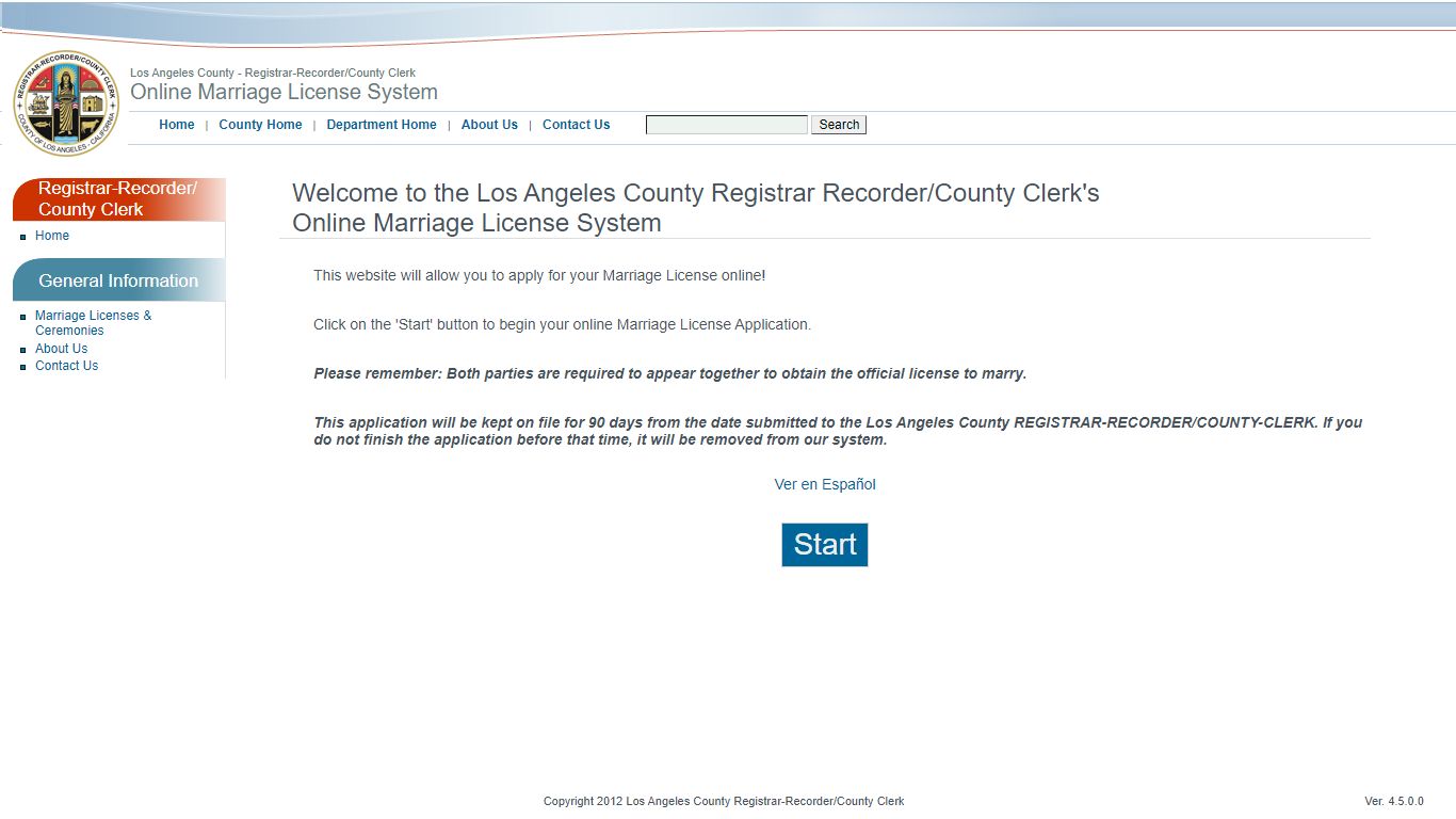 Los Angeles County Registrar-Recorder/County Clerk - Portal